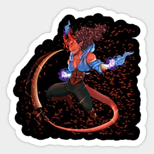 Vistani Tiefling Sticker